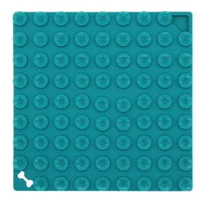 Tapis de léchage pour chien à ventouses